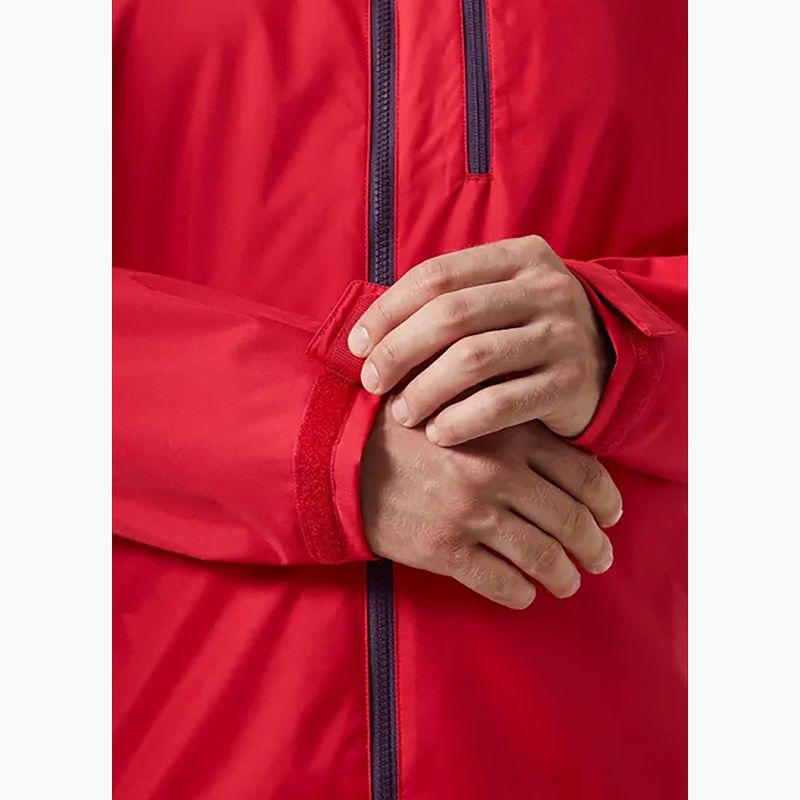 Ανδρικό ιστιοπλοϊκό μπουφάν Helly Hansen Crew Hooded 2.0 red 5