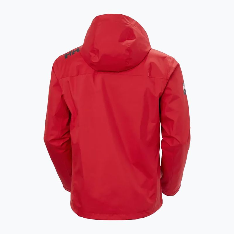 Ανδρικό ιστιοπλοϊκό μπουφάν Helly Hansen Crew Hooded 2.0 red 7