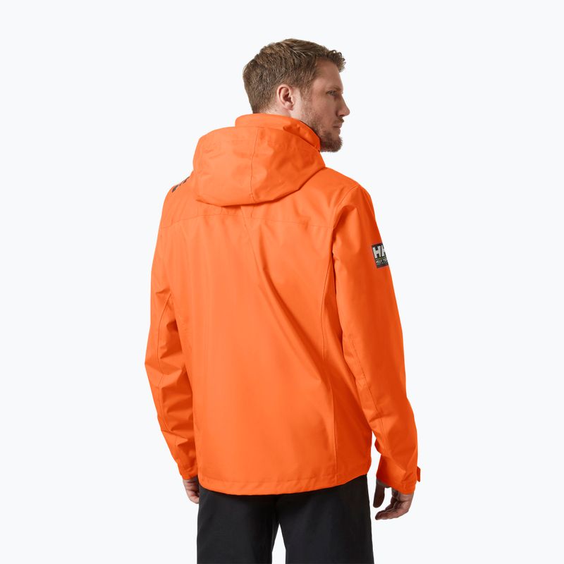 Ανδρικό ιστιοπλοϊκό μπουφάν Helly Hansen Crew Hooded 2.0 flame 2