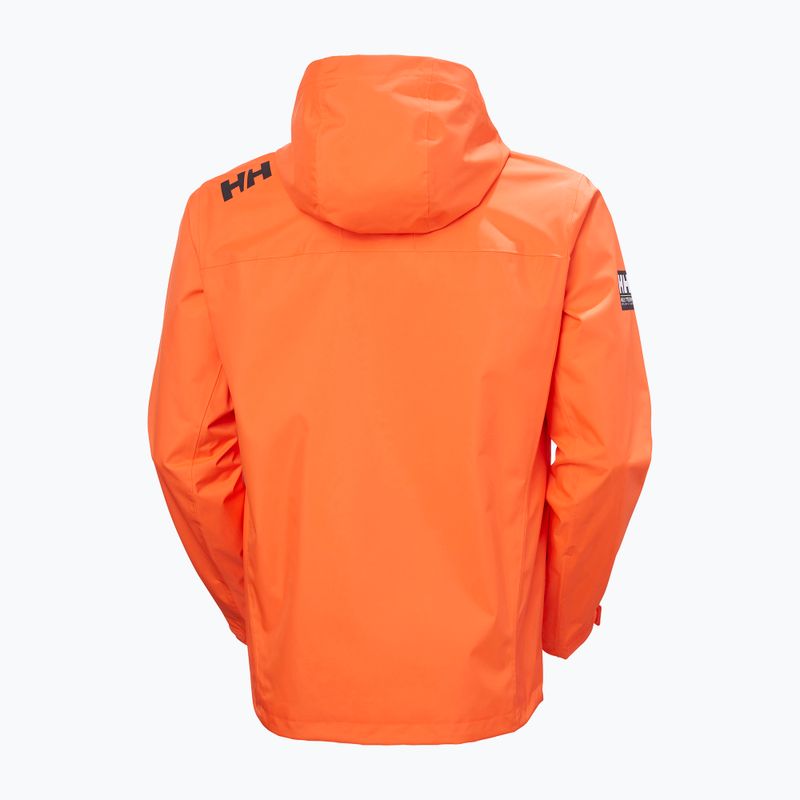 Ανδρικό ιστιοπλοϊκό μπουφάν Helly Hansen Crew Hooded 2.0 flame 8