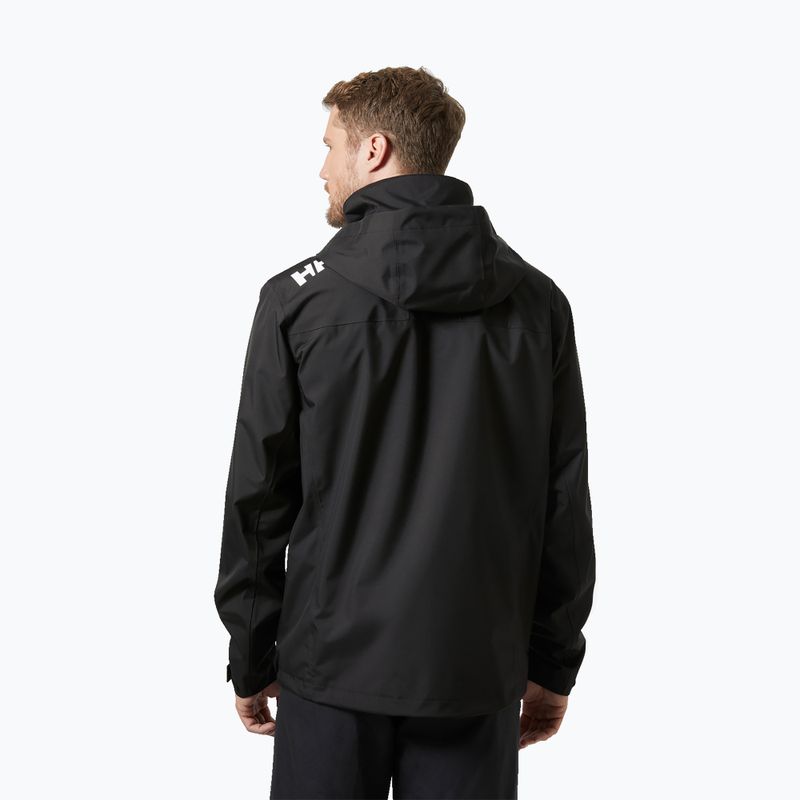 Ανδρικό ιστιοπλοϊκό μπουφάν Helly Hansen Crew Hooded 2.0 black 2