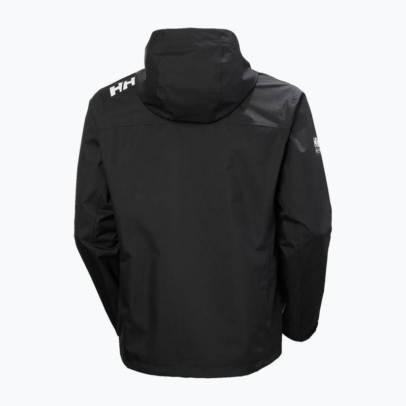 Ανδρικό ιστιοπλοϊκό μπουφάν Helly Hansen Crew Hooded 2.0 black 8