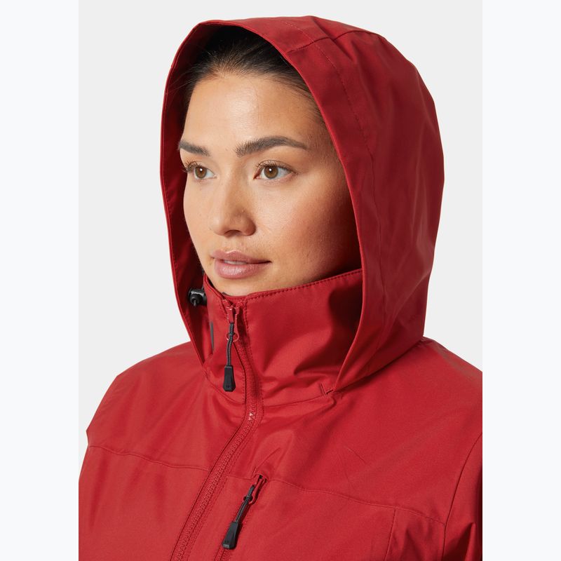 Γυναικείο μπουφάν ιστιοπλοΐας Helly Hansen Crew Hooded 2.0 κόκκινο 3