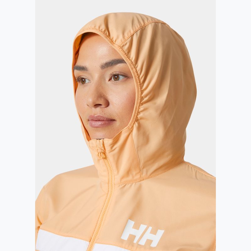 Γυναικείο ιστιοπλοϊκό μπουφάν Helly Hansen Salt Stripe Windbreaker miami peach 3