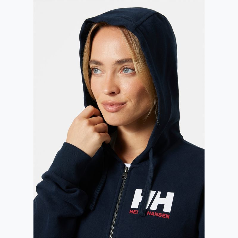 Γυναικείο Helly Hansen HH Logo Full Zip Hoodie 2.0 navy 3