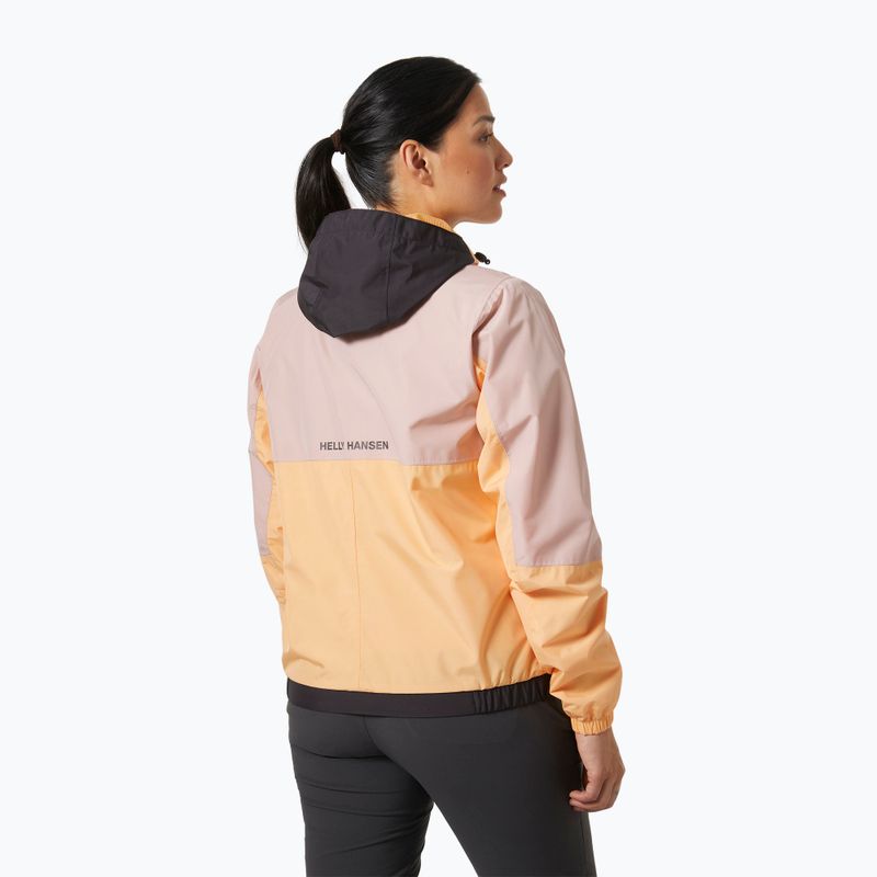 Γυναικείο ιστιοπλοϊκό μπουφάν Helly Hansen Rig Rain miami peach 2