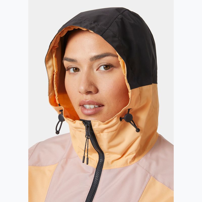 Γυναικείο ιστιοπλοϊκό μπουφάν Helly Hansen Rig Rain miami peach 3