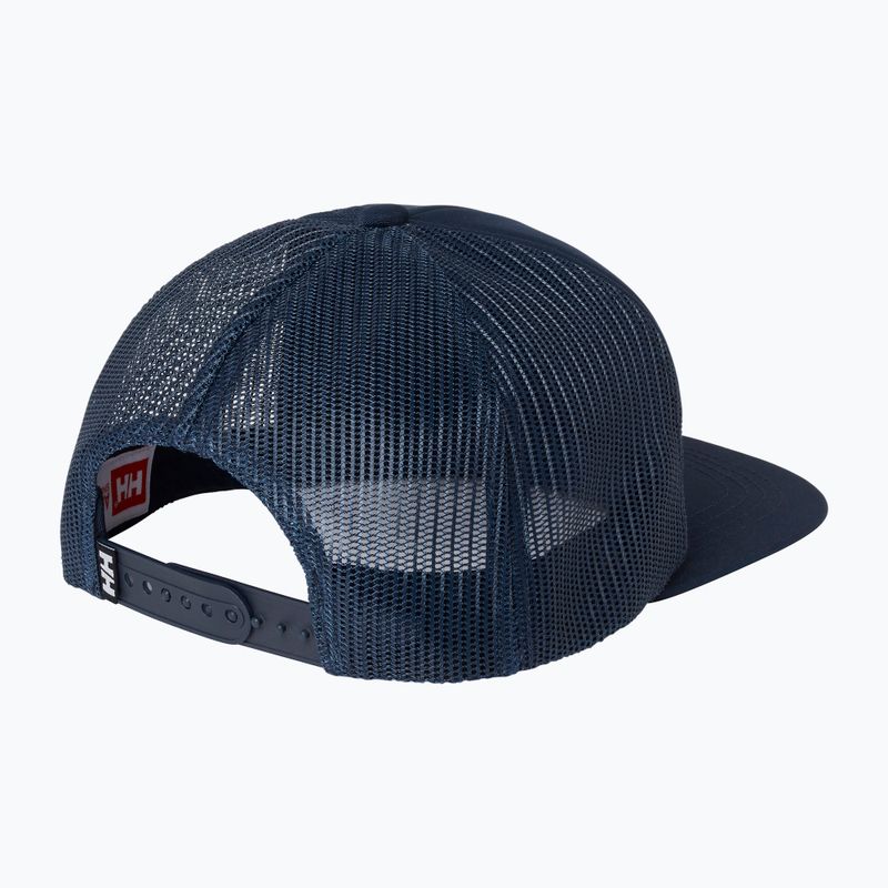 Καπέλο μπέιζμπολ Helly Hansen Flatbrim Trucker navy 2