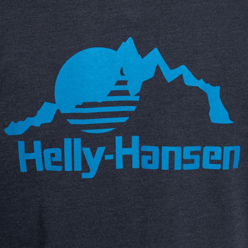 Γυναικεία μπλούζα Helly Hansen Nord Graphic Drop navy 4