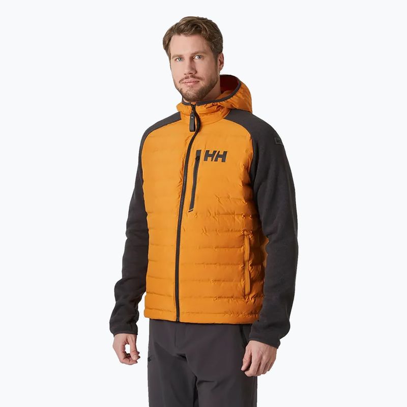 Helly Hansen ανδρικό μπουφάν ιστιοπλοΐας Arctic Ocean Hybrid Insulator μουστάρδα