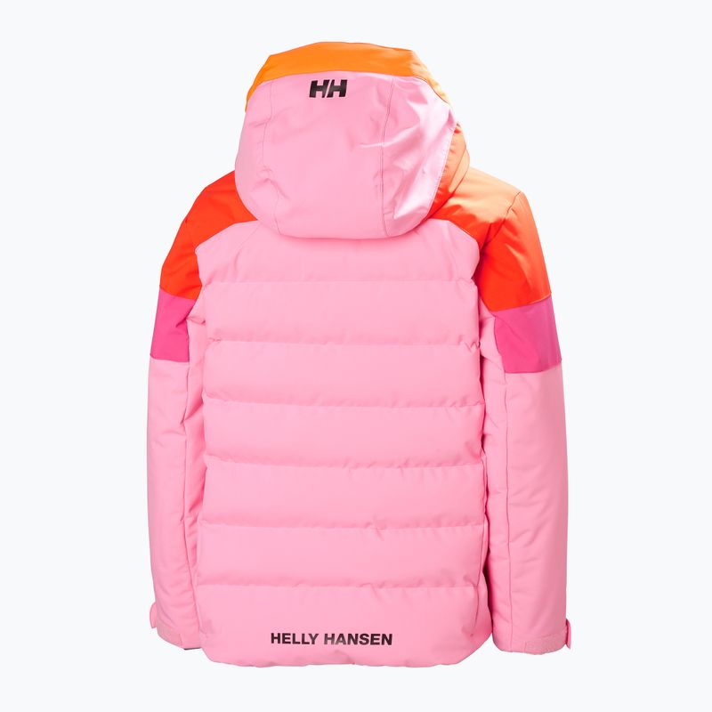 Παιδικό μπουφάν για σκι Helly Hansen Diamond sugar pink 9