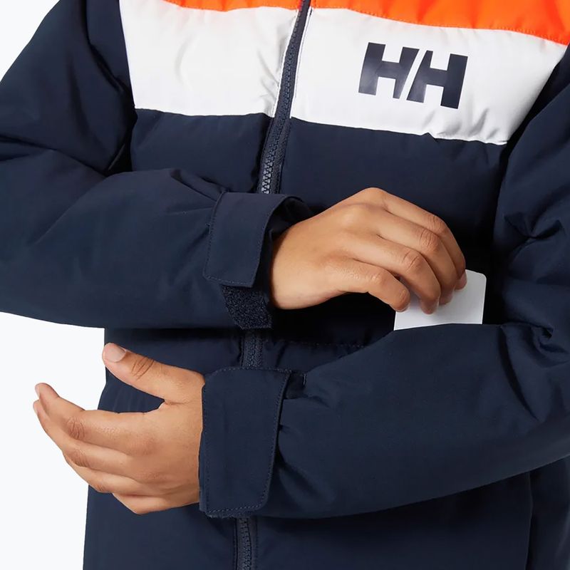 Helly Hansen παιδικό μπουφάν σκι Cyclone navy 5