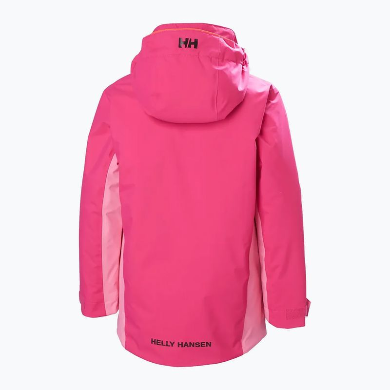 Παιδικό μπουφάν για σκι Helly Hansen Level sugar pink 8