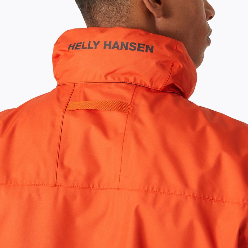 Helly Hansen ανδρικό μπουφάν βροχής Dubliner patrol πορτοκαλί 4