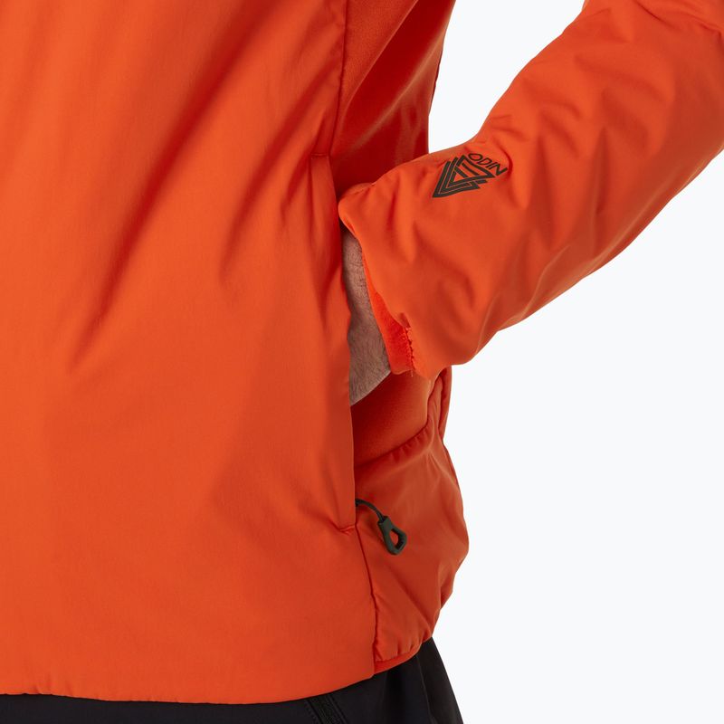 Ανδρικό υβριδικό μπουφάν Helly Hansen Odin Lt Stretch Hood Ins 2.0 patrol orange 4