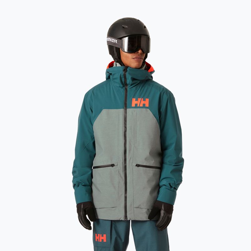 Ανδρικό μπουφάν σκι Helly Hansen Straightline Lifaloft 2.0 dark creek