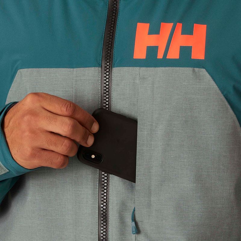 Ανδρικό μπουφάν σκι Helly Hansen Straightline Lifaloft 2.0 dark creek 4