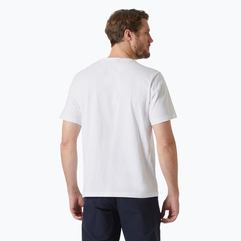 Ανδρικό μπλουζάκι Helly Hansen Logo 2.0 white 2