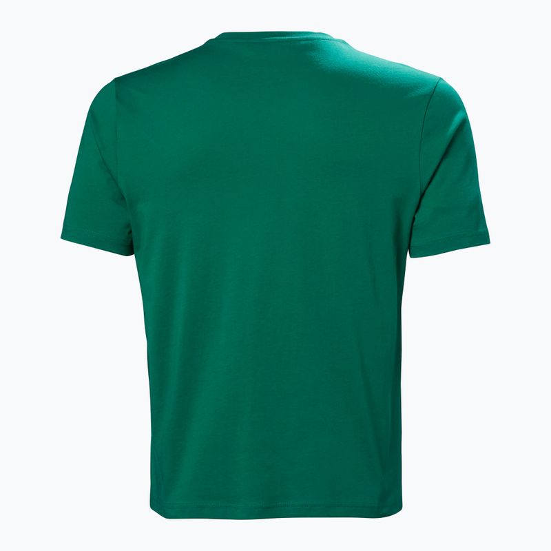 Ανδρικό μπλουζάκι Helly Hansen Logo 2.0 emerald 5