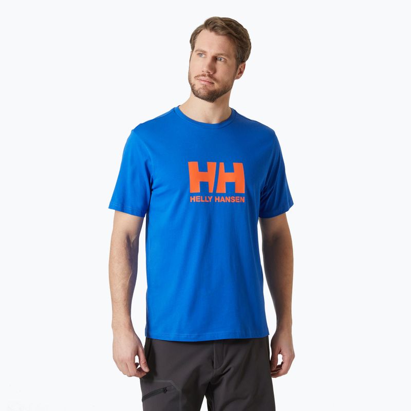 Ανδρικό μπλουζάκι Helly Hansen Logo 2.0 cobalt 2.0