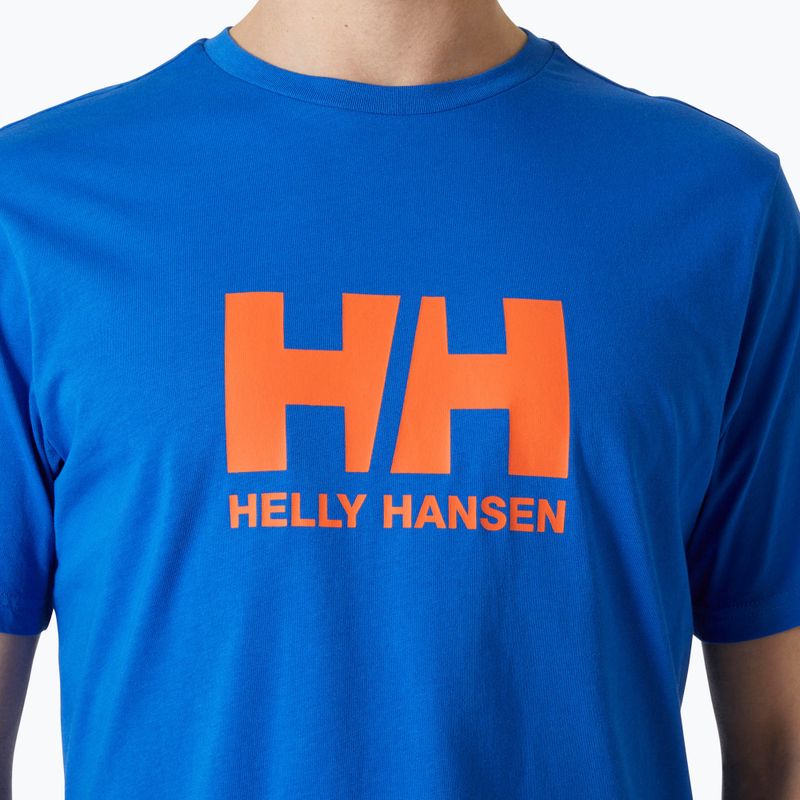 Ανδρικό μπλουζάκι Helly Hansen Logo 2.0 cobalt 2.0 3