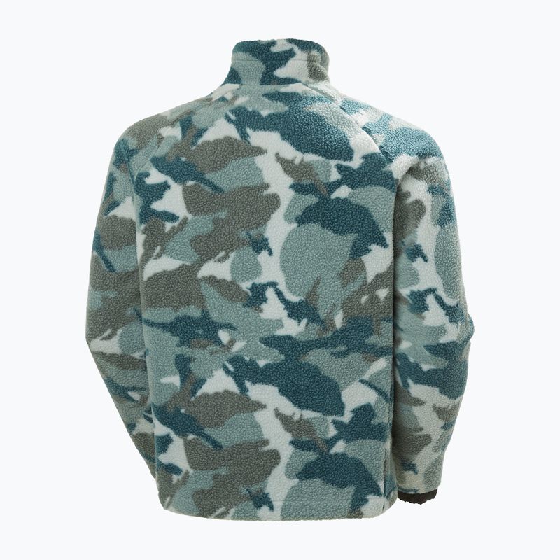 Ανδρικό φούτερ Helly Hansen Panorama Pile Snap dark creek woodland camo 6