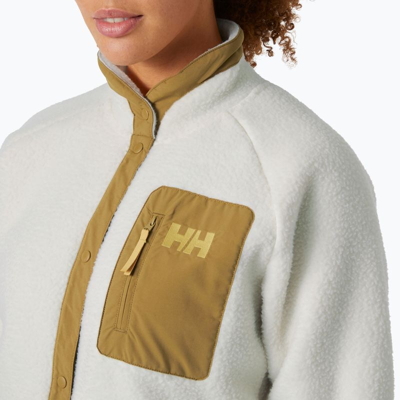 Helly Hansen γυναικείο φούτερ Imperial Pile Snap cream 3