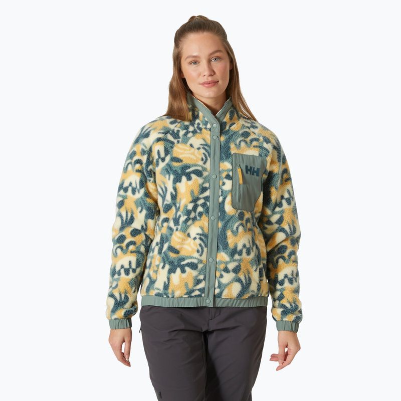 Γυναικείο φούτερ Helly Hansen Imperial Printed Pile Snap sand bruce aop