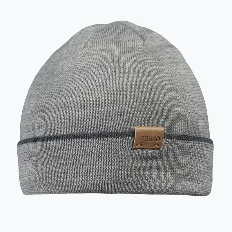 Σετ σκούφος + κασκόλ  Musto Tipped Beanie & Scarf Gift Set grey/ melange 2