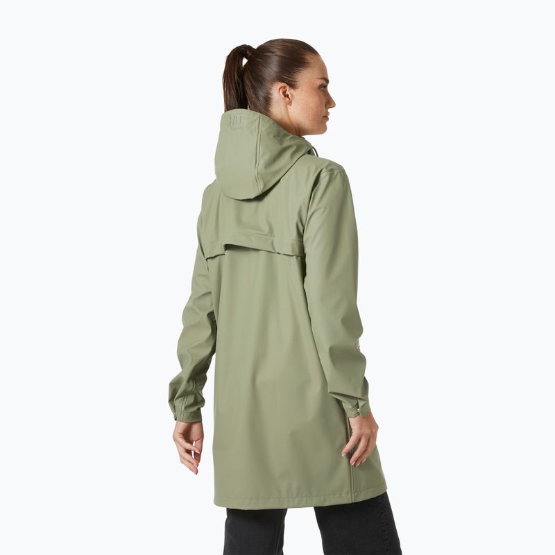 Helly Hansen γυναικείο παλτό βροχής Moss lav green 2