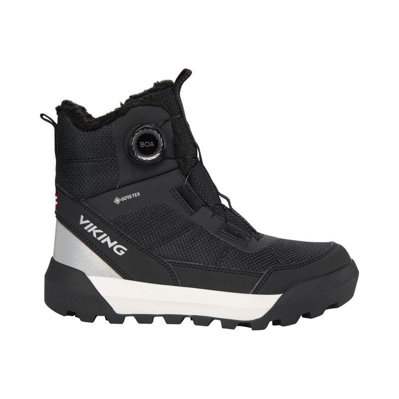 Παιδικές μπότες χιονιού Viking Expower Warm GTX BOA black 9