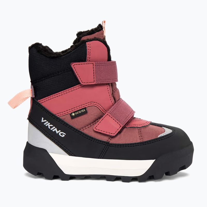 Παιδικές μπότες χιονιού Viking Expower Warm GTX 2V dark pink 9