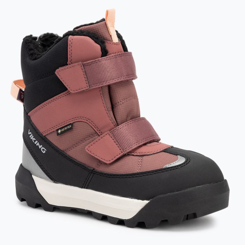 Παιδικές μπότες χιονιού Viking Expower Warm GTX 2V dark pink