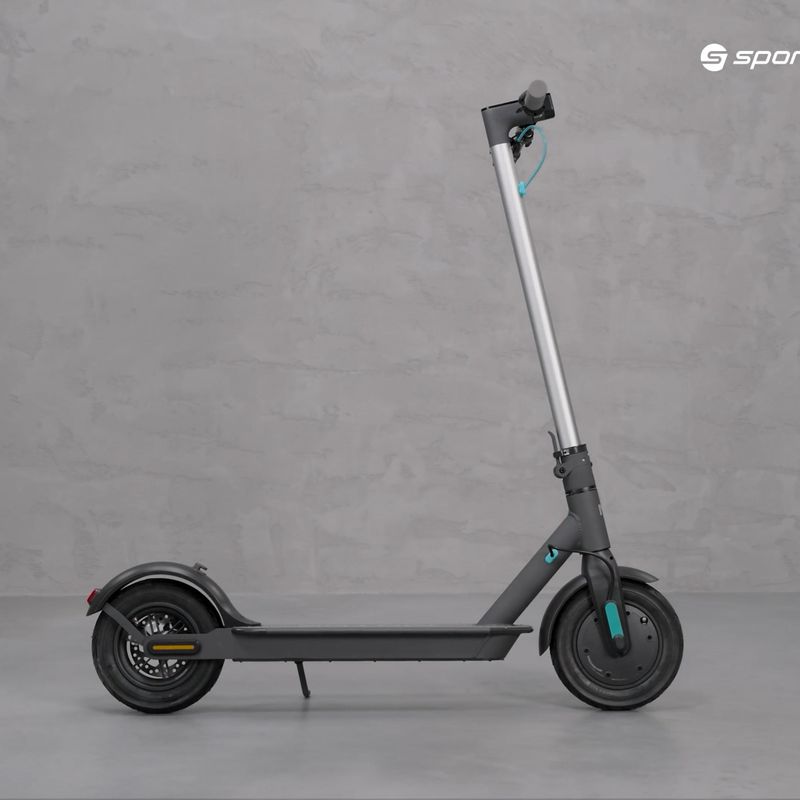 Motus Scooty 10 Lite 2022 ασημί και μαύρο ηλεκτρικό σκούτερ 14