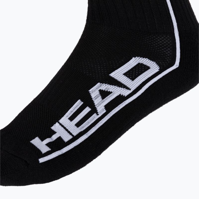 HEAD Tennis 3P Performance κάλτσες 3 ζευγάρια μαύρες 811904 5