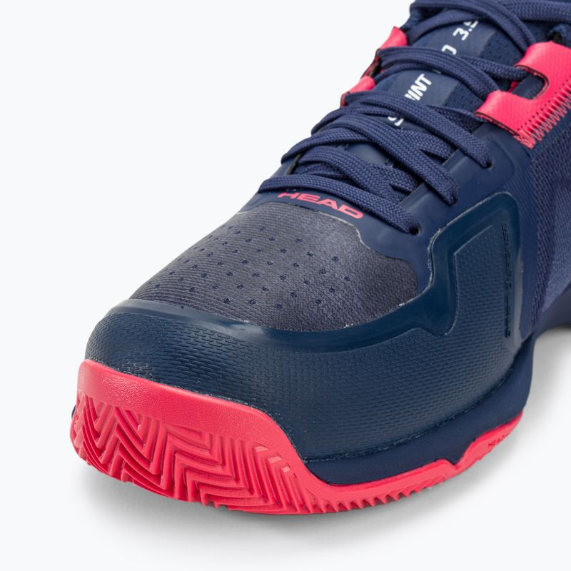 Γυναικεία παπούτσια τένις HEAD Sprint Pro 3.5 Clay dark blue/azalea 7