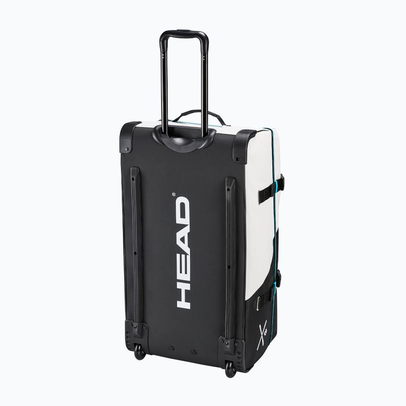 HEAD Rebels Travelbag 120 l μαύρο/λευκό 2