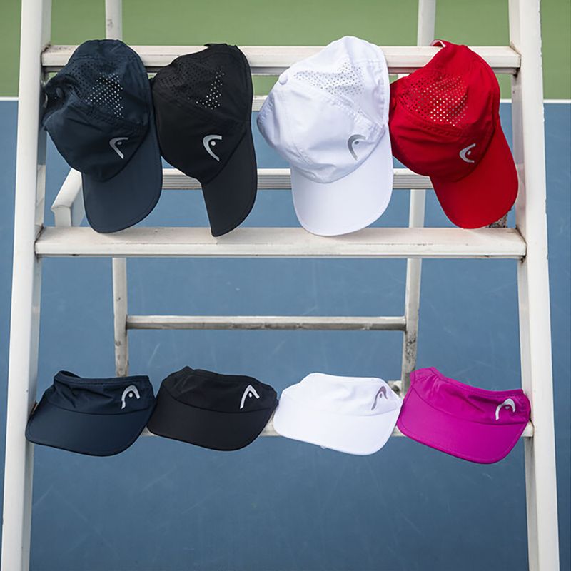 HEAD Pro Player Tennis Visor ζωντανό ροζ 2