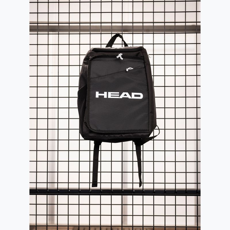 Παιδικό σακίδιο τένις HEAD JR Tour Backpack 20L μαύρο/λευκό 2