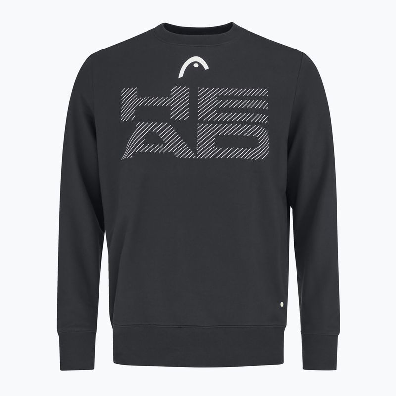 HEAD ανδρικό φούτερ τένις Rally Sweatshirt μαύρο