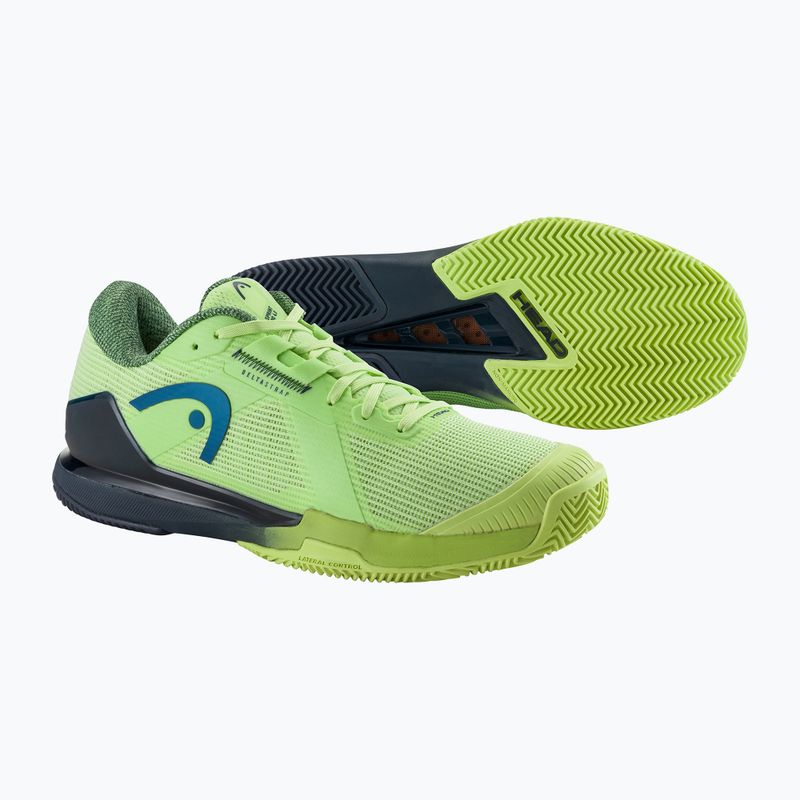 Ανδρικά παπούτσια τένις HEAD Sprint Pro 4.0 Clay lime/ navy 5