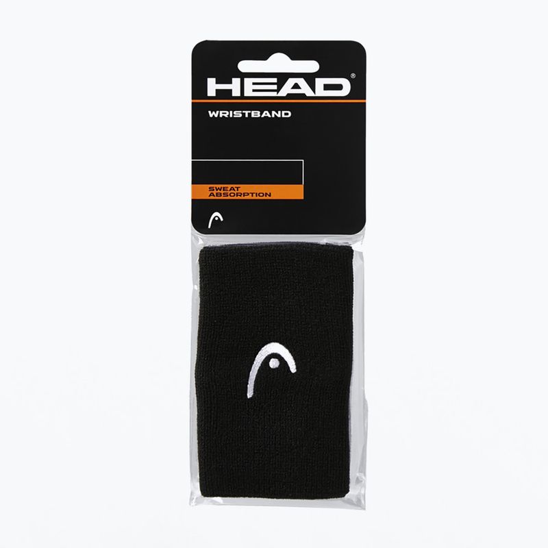 HEAD Wristband 5" 2 τεμάχια μαύρο 285070 3