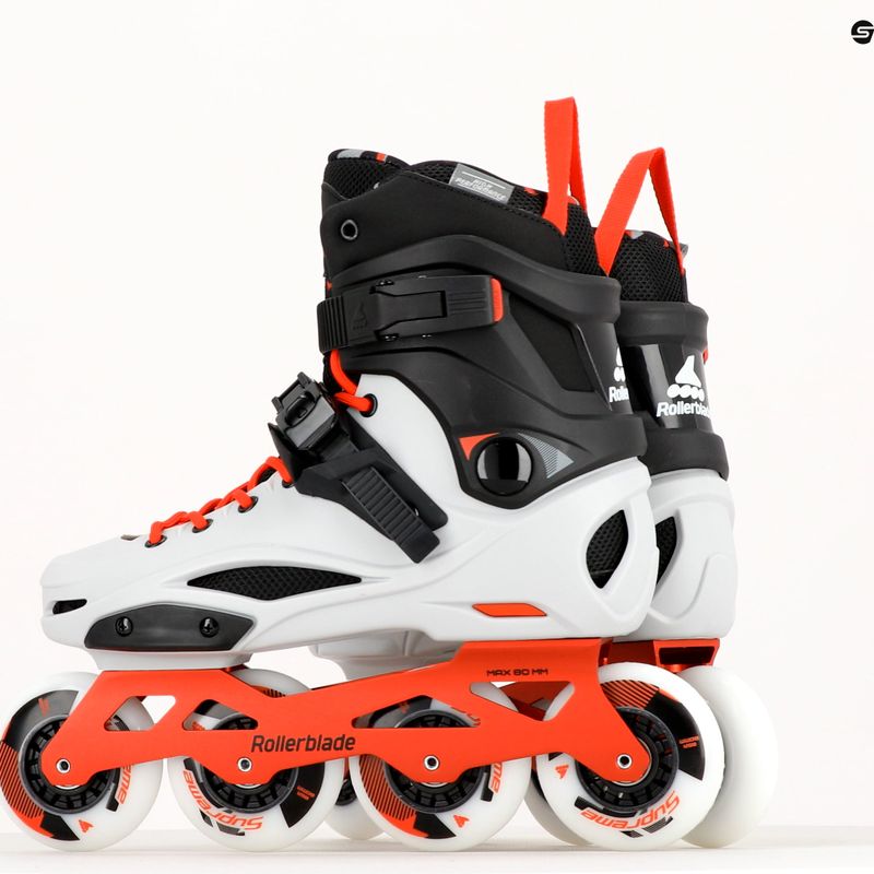 Rollerblade RB Pro X ανδρικά πατίνια γκρι-κόκκινο 07101600 U94 14