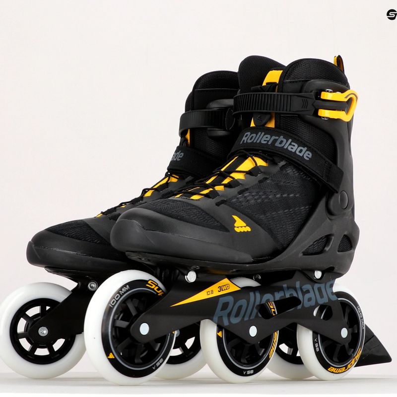 Ανδρικά πατίνια Rollerblade Macroblade 100 3WD μαύρο 07100200 S25 10