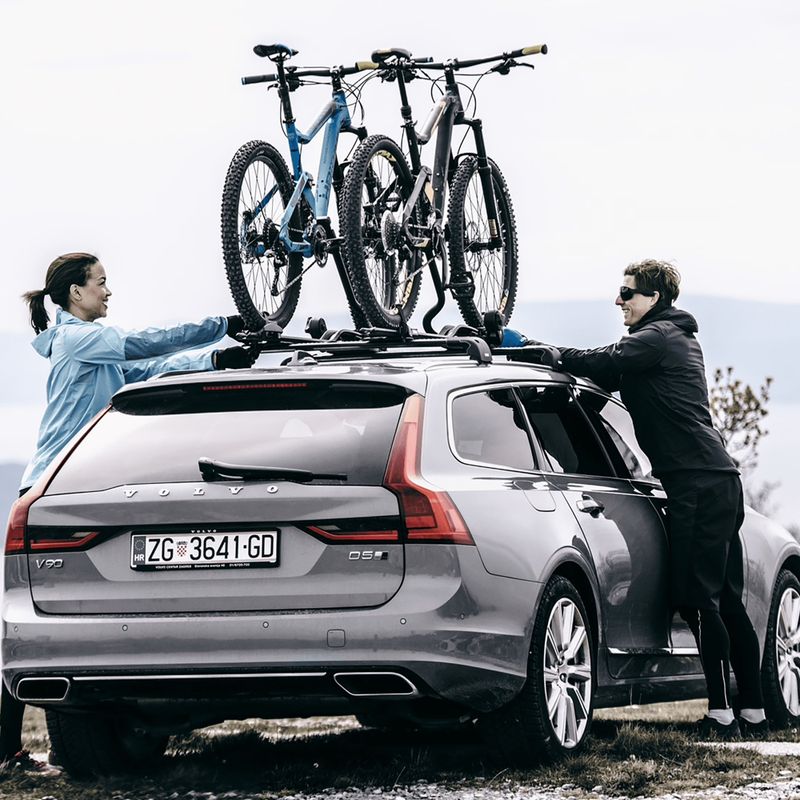 Thule ProRide Twin Pack μεταφορέας ποδηλάτων οροφής ασημί 591040 8