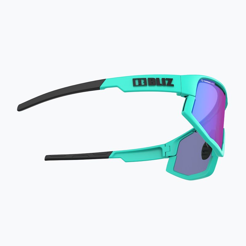 Bliz Fusion Nano Optics Nordic Light S2 γυαλιά ποδηλασίας ματ τυρκουάζ/μπεγκόνια/βιολετί μπλε multi 6