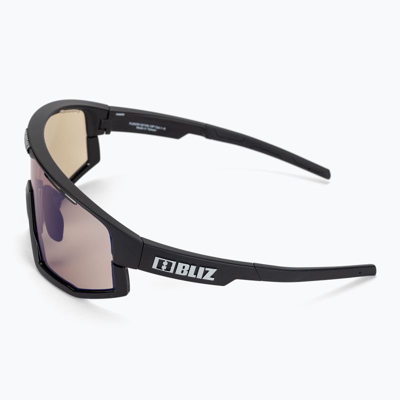 Bliz Fusion Nano Optics Φωτοχρωμικά ματ μαύρο/καφέ μπλε multi 52105-13P γυαλιά ποδηλασίας 4