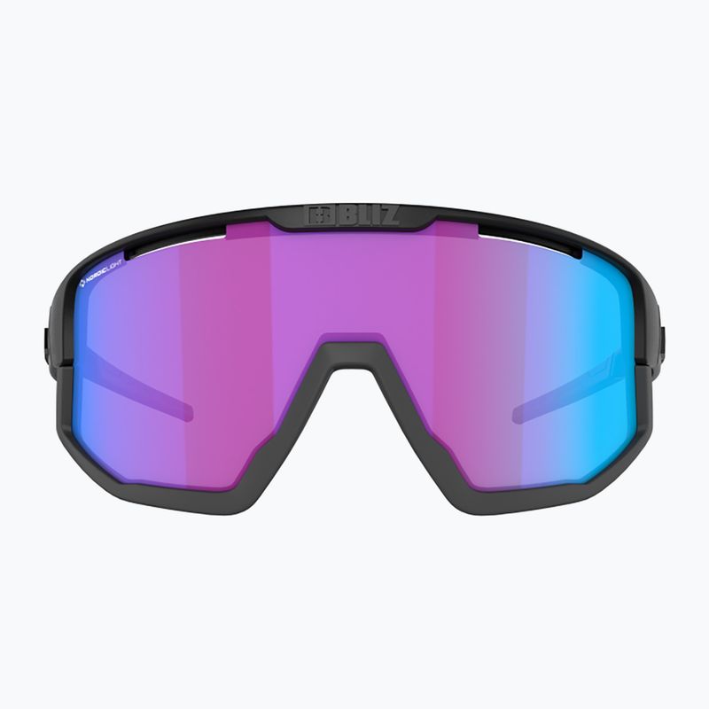 Bliz Fusion Nano Optics Nordic Light S2 ματ μαύρο/μπεγκόνια/βιολετί μπλε πολυ ποδηλατικά γυαλιά 5