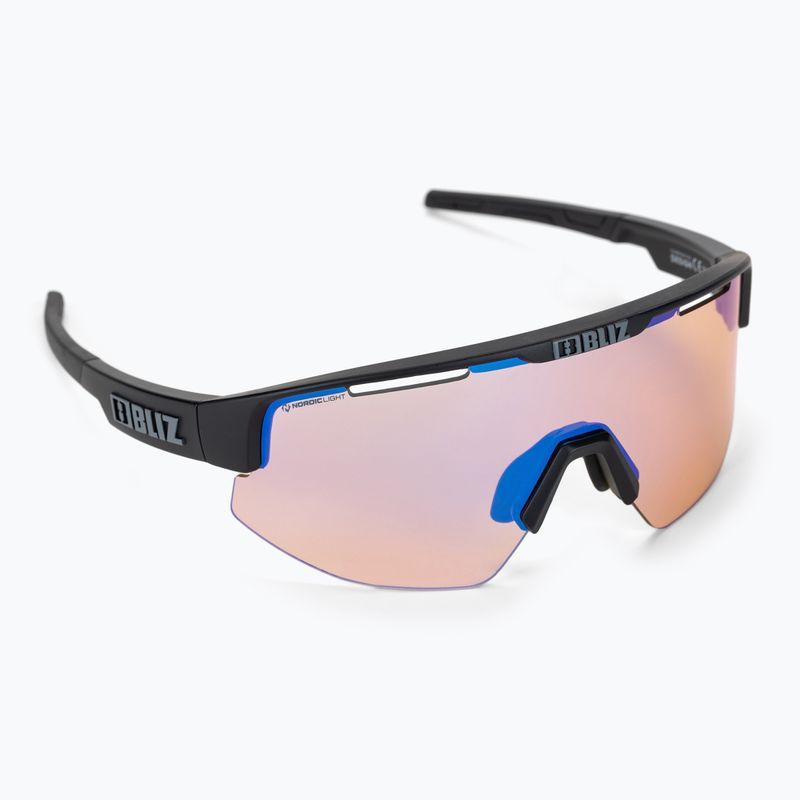 Bliz Matrix Nano Optics Nordic Light ματ μαύρο/πορτοκαλί/πορτοκαλί μπλε multi 52104-13N γυαλιά ποδηλασίας