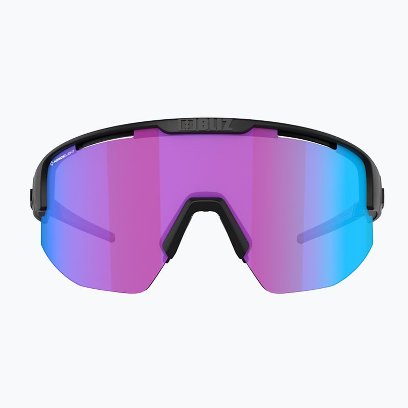 Bliz Matrix Small Nano Optics Nordic Light S2 γυαλιά ποδηλάτου ματ μαύρο/μπεγκόνια/βιολετί μπλε multi 4